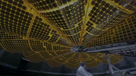 NASA'S Lucy Mission Extendes its Solar Arrays in 4k view