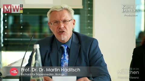Referent Prof. DDr. Haditsch - MWGFD-Pressekonferenz vom 16.11.2022