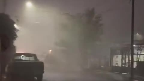 Footage of Hurricane Hillary in action from Mexico 🌪️