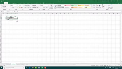 MS Excel Tutorial - Lesson 4 - Formula Bar