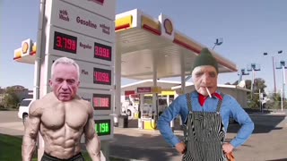 Robert Kennedy Jr Visits The Gas Station