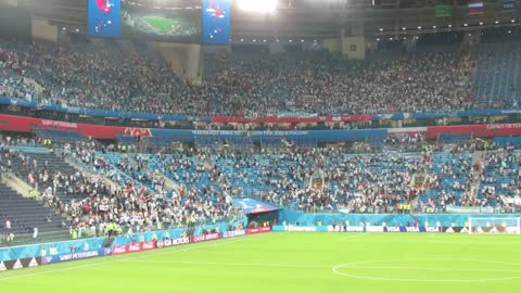 An electrifying atmosphere by Argentina fans - a variety of songs