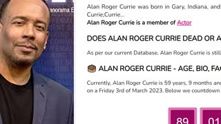 The Sacrifice Of Alan Roger Currie