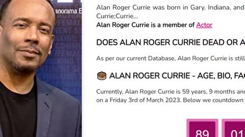 The Sacrifice Of Alan Roger Currie