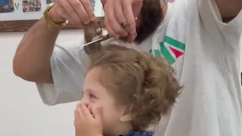 Cute boy hair cut very adorable 🥰