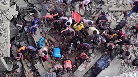 GRAPHIC WARNING: Battle for Gaza rages with 'indescribable' conditions