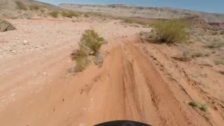 1989 CR500 - Dino Tracks Trail Washington County Utah - First Ride