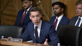 Senator Hawley GOES OFF In POWERFUL Takedown