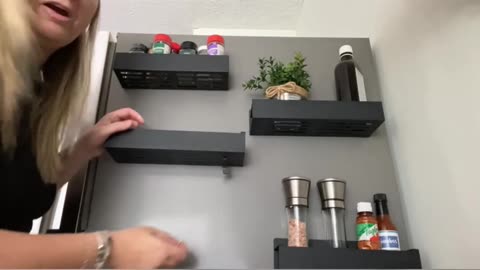 Magnetic Spice Rack Organizer