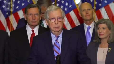 Mitch McConnell Says He Will Vote With The 10 Republicans For Gun Reform.