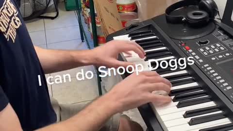 I wasn’t expecting her to do that… #cyran #piano #snoopdogg #pizza #react