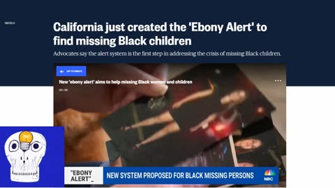 Ebony Alert...Sounds Racist, but Hay, what's next, Yellow Alert?