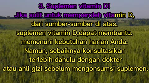 Pentingnya Vitamin D