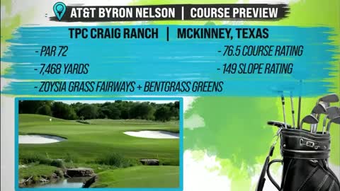 PGA Tour Course Preview: AT&T Byron Nelson