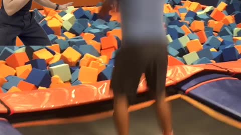 Cannonball at Sky Zone featuring Jean-Claude Van Damme (Version 2)