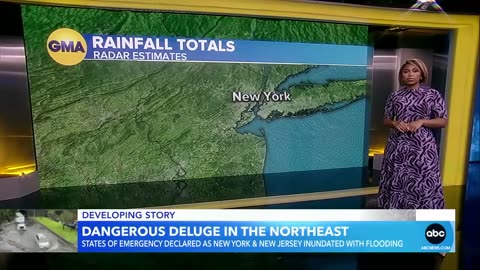 New York declared state of emergency from flooding _ GMA