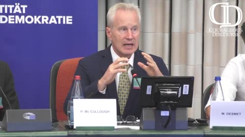 MUST WATCH & SHARE! Dr. Peter McCullough At The European Union Parliament (September 13, 2023)