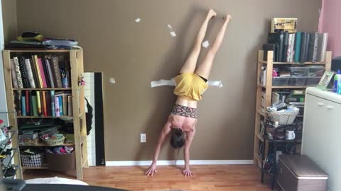 Handstand Challenge Fail