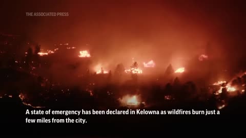 Kelowna Wildfires Spark Mass Evacuations in British Columbia | Latest Updates