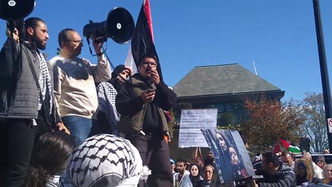 "These Zionist occupiers are about to LOSE!" Pro Palestine March Milwaukee 10/22/23