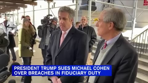 Donald Trump sues former lawyer Michael Cohen for $500M