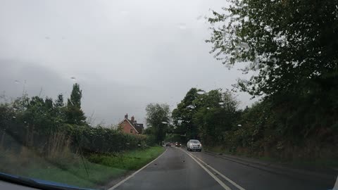 Driving to a pond in west Sussex . SEP 2022. Speedlapse. GoPro