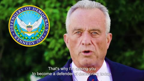 Robert F. Kennedy Jr announces Defenders of Democracy network