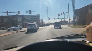 Oklahoma City Oklahoma driving Part 1