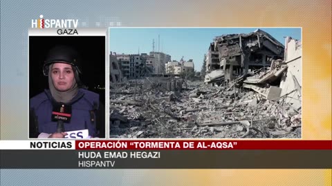 Cae bomba israelí de “olor fuerte” en oficina de HispanTV en Gaza