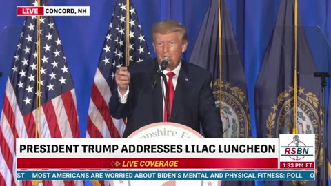 Donald J. Trump Headlines The New Hampshire Federation of Republican Women Lilac Luncheon