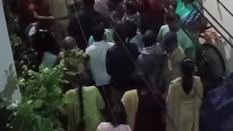 Gang Attack on residential houses in India