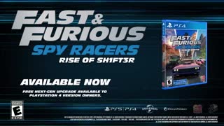 Fast & Furious Spy Racers Rise of SH1FT3R - Next-Gen Trailer PS5