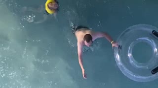 Kid Gets Sucked Down Waterslide