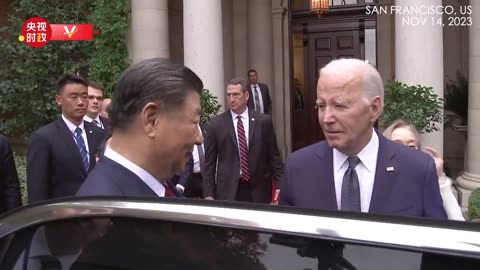 Possibly last footage of Joe Biden, disrespects Xi at state visit about car