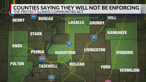 Illinois County Sheriffs refuse to enforce unconstitutional law on assault weapons.