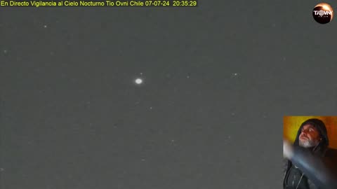 Live Surveillance of the Night Sky Tio Ovni Chile 07-07-24 from La Serena, Chile