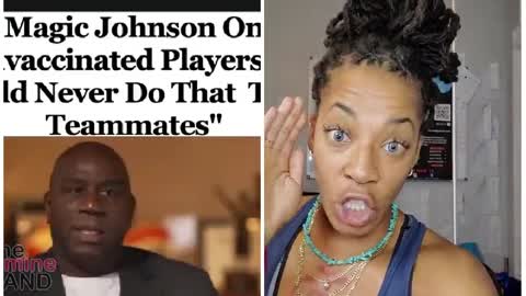 Megan McGlover Dunks On Magic Johnson