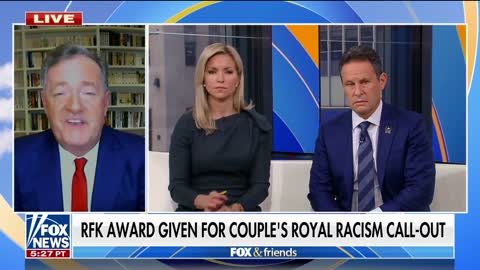 Piers Morgan reacts to Prince Harry, Meghan Markle receiving RFK award: 'Outrageous'