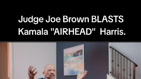 Judge Joe Brown just LIT UP Kamala Harris and her record.