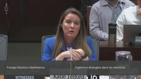 Canada: PM Trudeau’s top aide Katie Telford testifies at committee on foreign interference – April 14, 2023