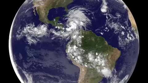 Satellite Sees Global View of Sandys Life to Landfall #spaceexploration #celestialjourney #astronomy