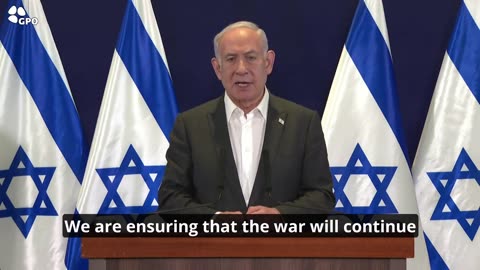 Israel PM Warns Hamaz " This is Just the Start of the War to Hunt you down