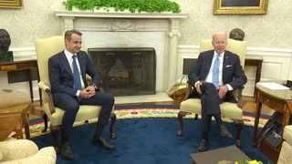 President Biden Holds a Bilateral Meeting with Prime Minister Mitsotakis of the Hellenic Republic