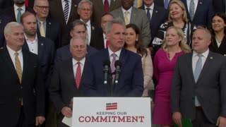 Speaker McCarthy praises GOP's 100 days majority
