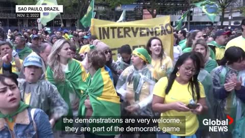 Brazil election: Bolsonaro calls on protesters to end blockades on nation's roads