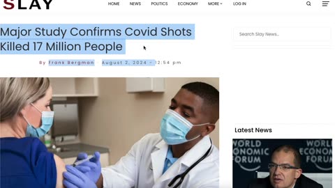 Jason W Chan's Take-Freedom Fighter: Major Study Confirms Covid Shots Killed 17 Million People