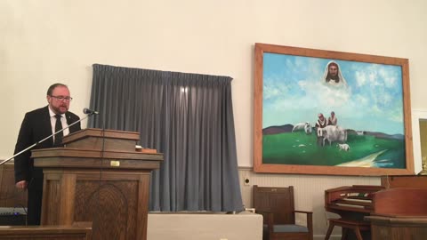 Pastor Gene Miller's sermon at Castleberry Baptist Church on October 15, 2023.