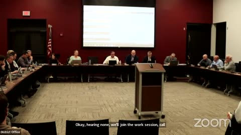 Cumberland Valley School Board Meeting 1/22/24