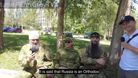 Russian Military Orthodox Priests in Donetsk: Insights on War, Faith, and Western Politics.