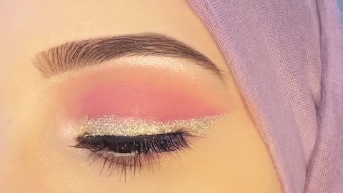Glittery Eye Makeup😍for all girls…
